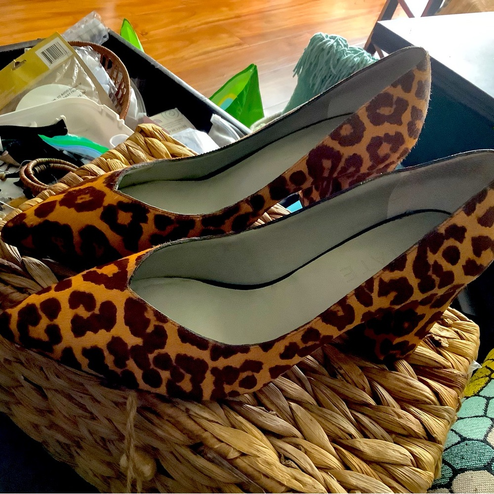 Leopard Print Heels - image 1